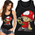 TANK TOP ŚMIESZNY   DAMSKI MUSHROOMS